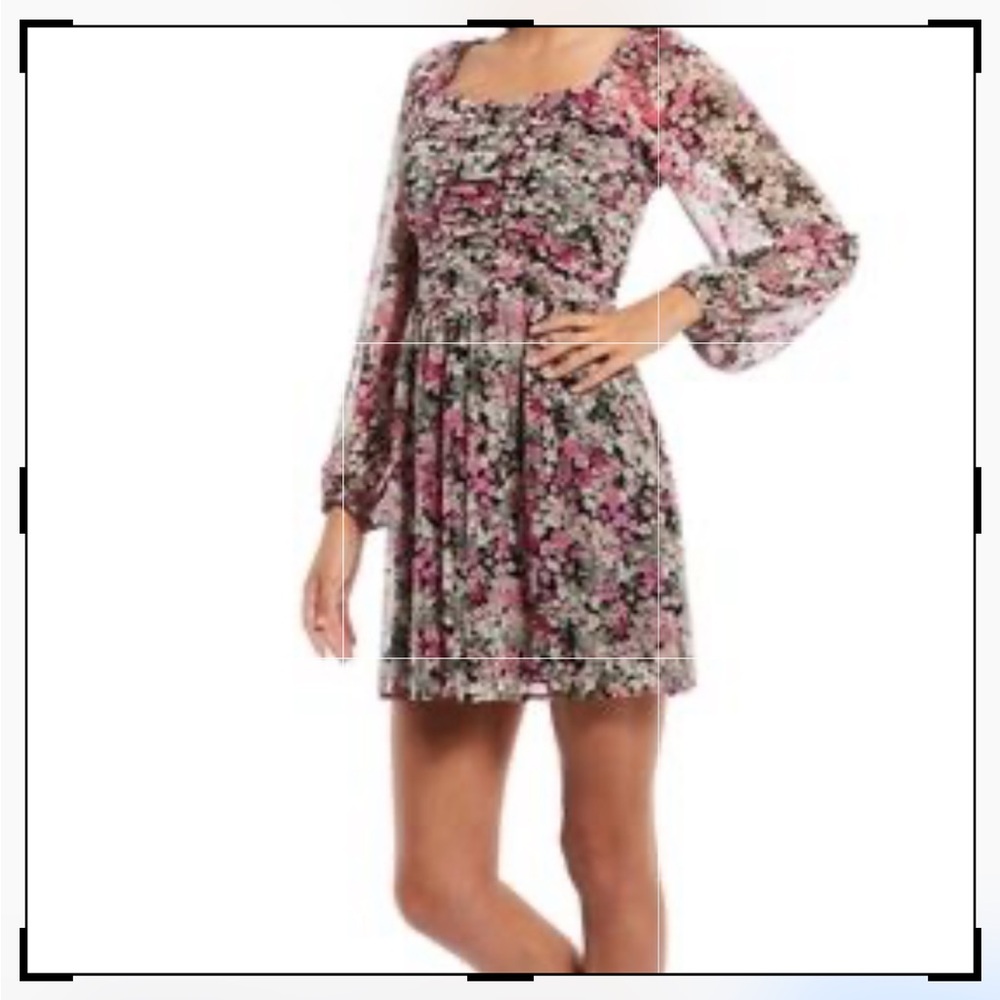 Dillard’s Midnight Doll Spring Floral Dress Floral Dress Juniors